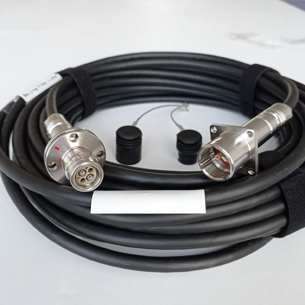 SMPTE311M 3K93C Hybrid Camera Optical Cable with Fixed Plug & Socket (FMW-PBW) SMPTE Connector