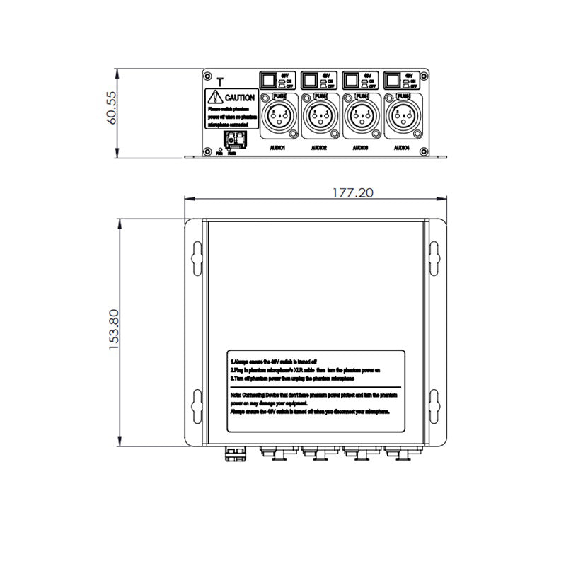 XLR 0301GL Audio Switcher – 3 Eingänge, 1 Ausgang, Passiver Wahlschalter Für Symmetrische Signale