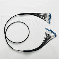 Field Armored Breakout Multi-Strands Single-mode Fiber Cables 10/30/50 Meters