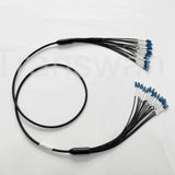 Field Armored Breakout Multi-Strands Single-mode Fiber Cables 10/30/50 Meters