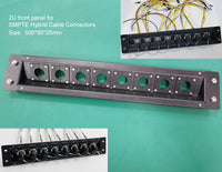 SMPTE311M 3K.93C ハイブリッド カメラ光ケーブル、固定プラグおよびソケット (FMW-PUW) SMPTE コネクタ付き