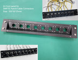 SMPTE311M 3K93C Connector FXW & EDW with Tails of 2 x Fiber Connector & 5 x Lines, 5 x Wires, the 5th GND (Green)