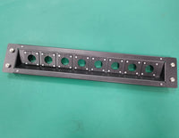 2U Front Panel for Hybrid Cables,  Can install 8 x Connectors