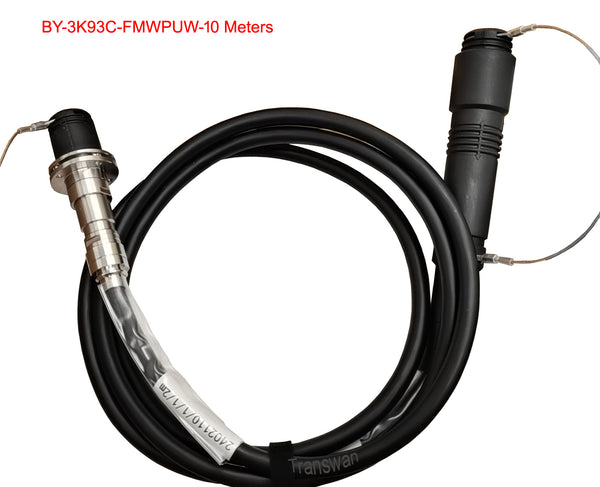 SMPTE311M 3K93C Hybrid Camera Optical Cable with Fixed Plug & Socket (FMW-PUW) SMPTE Connector