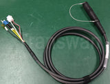 FUW & PUW Hybrid Cables Breakout to 2 x Fibers + 5 x Signal & Power lines 5th GND for Connection with OpticalCON DUO