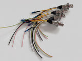 SMPTE304 3K.93C 固定 SMPTE コネクタ FXW および EDW から内部ブレークアウト光ファイバ ケーブルへ