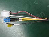 FUW & PUW Hybrid Cables Breakout to 2 x Fibers + 5 x Signal & Power lines 5th GND for Connection with OpticalCON DUO