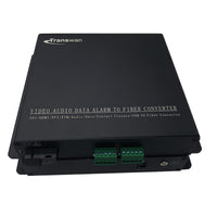 8 Kanäle/4 Kanäle, 1-Wege-Line-Level-Audio mit symmetrischem Signal über Glasfaser-Extender bis 20 km SMF oder 500 Meter MMF mit Standard-Anschlusskabeln