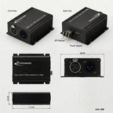 Clearcom 2-wire Party-line Intercom over fiber to 0~10 Kilometers Compatible with Encore Series