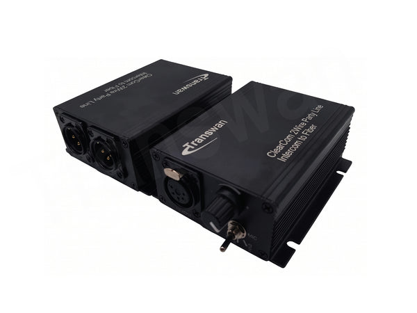 Clearcomm 2wire Clearcom 2-wire Party-line Intercom over fiber to 0~10 Kilometers Comp ...