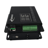2 Ch Bi-directional (2 Way) Contact Closure over Fiber Extender over 2 Km MM Fiber or 20 Km SM Fiber wtih SFP Module