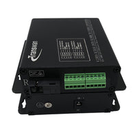 2 Ch Bi-directional (2 Way) Contact Closure over Fiber Extender over 2 Km MM Fiber or 20 Km SM Fiber wtih SFP Module