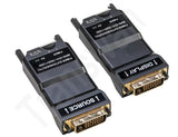 4KP30 DVI Optical Fiber Extender for real-time Live Transmission 4096x2160@30Hz (4:4:4) 1 Kilometers over single-mode Fiber