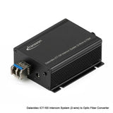 Datavideo ICT-100 Intercom 2-wire party-line system over fiber to 0~10 Kilometers