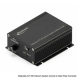 Datavideo ICT-100 Intercom 2-wire party-line system over fiber to 0~10 Kilometers