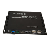 4KP30 DisplayPort über Glasfaser-Extender mit 10 Gbit/s SFP, 4K DP-zu-Glasfaser-Konverter, unterstützt Displayport V1.2