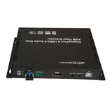 4KP30 DisplayPort über Glasfaser-Extender mit 10 Gbit/s SFP, 4K DP-zu-Glasfaser-Konverter, unterstützt Displayport V1.2