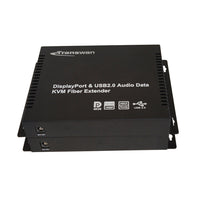 4KP30 DisplayPort über Glasfaser-Extender mit 10 Gbit/s SFP, 4K DP-zu-Glasfaser-Konverter, unterstützt Displayport V1.2