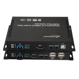 4KP30 DisplayPort über Glasfaser-Extender mit 10 Gbit/s SFP, 4K DP-zu-Glasfaser-Konverter, unterstützt Displayport V1.2
