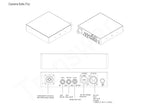 Panasonic Sony PTZ Camera Fiber Link with 1 Ch 12G-SDI+1 Ch Genlock+1G Ethernet+Remote Power