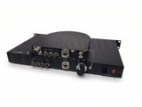 Panasonic Sony PTZ Camera Fiber Converter with 1 Ch 12G-SDI+1 Ch Genlock+1G Ethernet+Remote Power