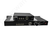 4K PTZ-Kamera-Glasfaserverbindung mit 1 Kanal 12G-SDI + 1 Kanal Genlock + 1G Ethernet + Fernspeisung