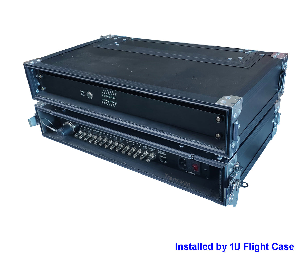 8Ch 3G-SDI Forward+4Ch 3G-SDI Reverse+1Ch 2 Way Genlock to Fiber Optic ...