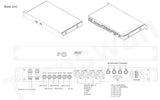 Fiber Optic System for SONY HDW-750 with 4 Ch 3G-SDI/Tally/Intercom/Remote in OB Van