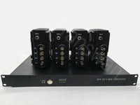 SONY HDW-750 FIber Link Systems  with 4 Ch 3G-SDI/Tally/Remote/Genlock/Ethernet in OB Van, 4 x Mini Camera Adapters