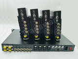 Fiber Optic System for SONY HDW-750 with 4 Ch 3G-SDI/Tally/Intercom/Remote in OB Van