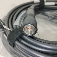 SMPTE311M 3K.93C Hybrid Camera Optical Cable with Fixed Plug & Socket (FMW-PUW) Connector