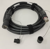 SMPTE311M 3K.93C Hybrid Camera Optical Cable with Plug & Socket (FUW-PUW) Connector