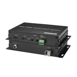 4K HDMI 2.0 Multifunktions-Glasfaserkonverter (4K HDMI P60-Video mit Loop-Out + 3,5 Audio + RS232-Daten)