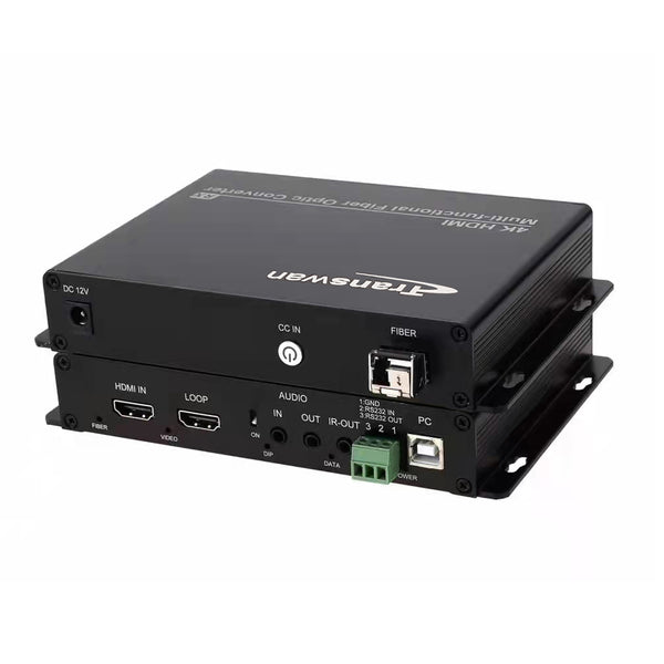 Un-compressed 4K HDMI Fiber Optic Extender, 4K HDMI over Fiber1