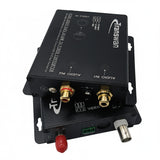 2 チャンネル RCA オーディオオーバーファイバーエクステンダー &amp; 1 チャンネルビデオから 20 Km SM ファイバーまたは 2 Km MM ファイバー、RCA オーディオ - 光ファイバーコンバーター