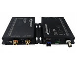 2 チャンネル RCA オーディオオーバーファイバーエクステンダー &amp; 1 チャンネルビデオから 20 Km SM ファイバーまたは 2 Km MM ファイバー、RCA オーディオ - 光ファイバーコンバーター