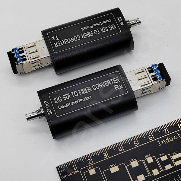 ROV Optic Module Micro 12G-SDI Over Fiber Extender to 10 Km Fiber Supports 4K UHD P60 Format