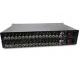 4/8 Ch 2 Way (Bidi) x 3G/HD/SD-SDI to Fiber Converter with Genlock & 1000M Ethernet over 10Km SMF