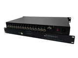 8/16 Ch 12G-SDI to Fiber Converter over 0~10Km SMF Passing All Pathological Pattern