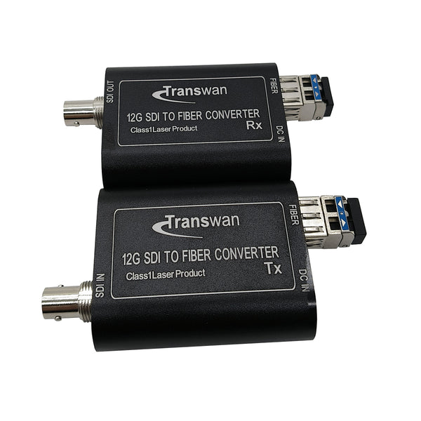 12G-SDI (4K SDI) Over Fiber Extender to 10 Km Fiber, with SMPTE ST-2082, Supports 4K UHD P60 Format