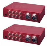 4-Channel 3G-SDI Bidirectional Cascading Fiber Extender