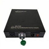 SMPTE Hybrid Elimination Device Adapter Convert (LC Fiber Connector + AC Power ) into Neutrik Hybride Cable)