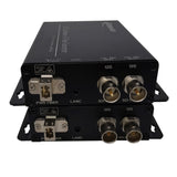 Lanc Remote Control & 12G/3G-SDI to Optic Fiber Converter over 10+Km SMF or 550 Meters MMF Lanc to Fiber Converter