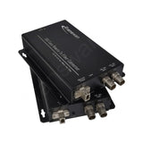 Lanc Remote Control & 12G/3G-SDI to Optic Fiber Converter over 10+Km SMF or 550 Meters MMF Lanc to Fiber Converter