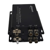 Lanc Remote Control & 12G/3G-SDI to Optic Fiber Converter over 10+Km SMF or 550 Meters MMF Lanc to Fiber Converter