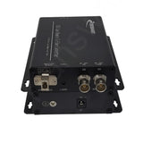 Lanc Remote Control & 12G/3G-SDI to Optic Fiber Converter over 10+Km SMF or 550 Meters MMF Lanc to Fiber Converter