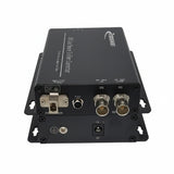 Panasonic Camera 10 Pin Remote Controller over Optic Fiber  Adding 12G/3G-SDI to Optic Fiber Converter over 10+Km SMF or 550 Meters MMF