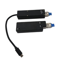 Mini USB 3.0/2.0/1.1 Pigtailed Type C over Single-mode Fiber Extender to Max 250 Meters, USB 3.0 Type C to Fiber