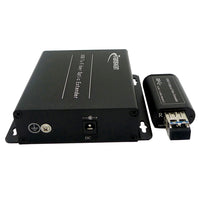 USB 3.0 Fiber Extender to Max 250 Meters over Single-mode Fiber w/ SFP module, Support 5Gbps Speed