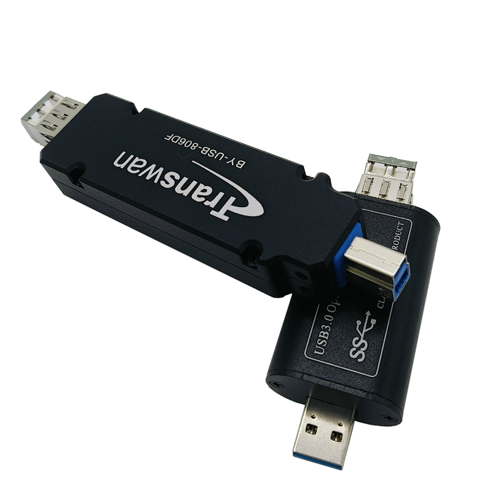 USBグリーン3 Mini USB 3.0 Type B over Single-mode Optic Fiber, w/ SFP
